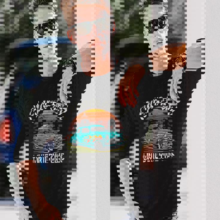 Lowrider Chicano Oldies カーデザイン クール クラシックカー 長袖Tシャツ 彼への贈り物