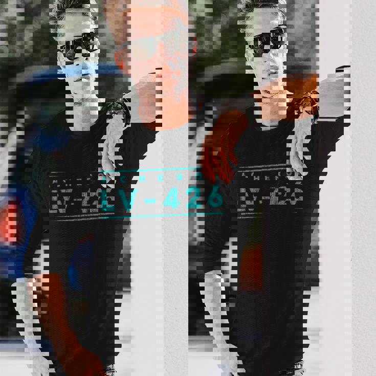 Lv-426 Celebrate Alien Day 42616 エイリアン メンズ レディース 長袖Tシャツ 彼への贈り物