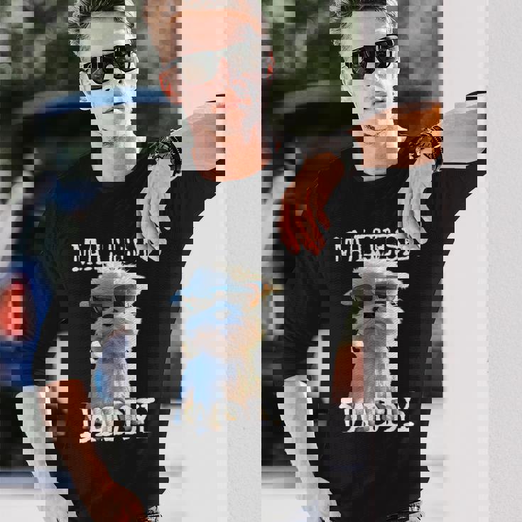 Maltese Daddyマルチーズ お父さん 犬 お父さん 父の日 お父さん スウィート・マルチーズ 長袖Tシャツ 彼への贈り物