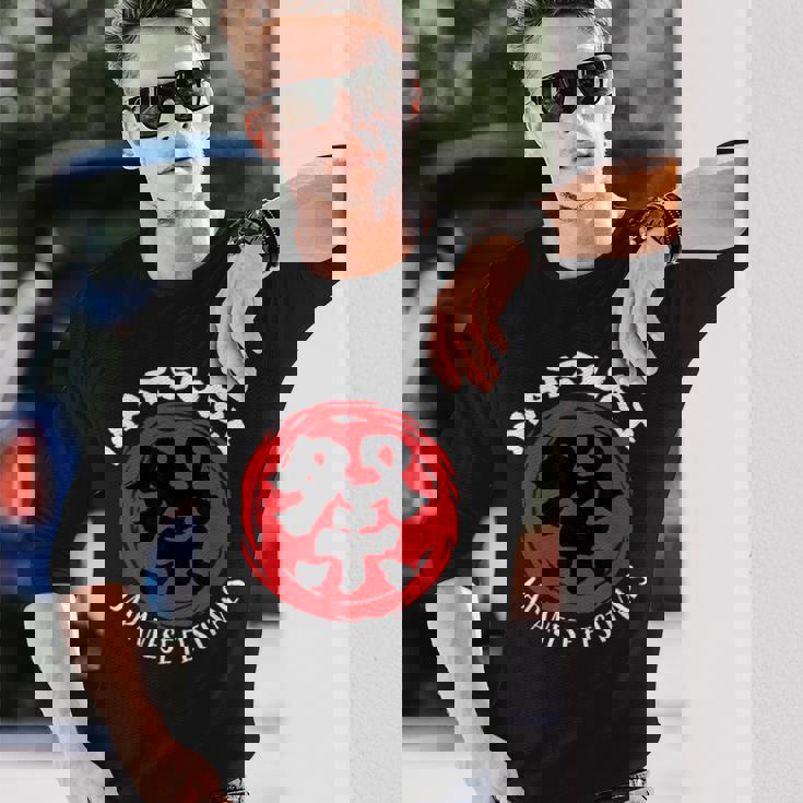 Matsuri 日本の祭り 東京 京都 祇園 博多 青森 大阪 北海道 お土産 長袖Tシャツ 彼への贈り物