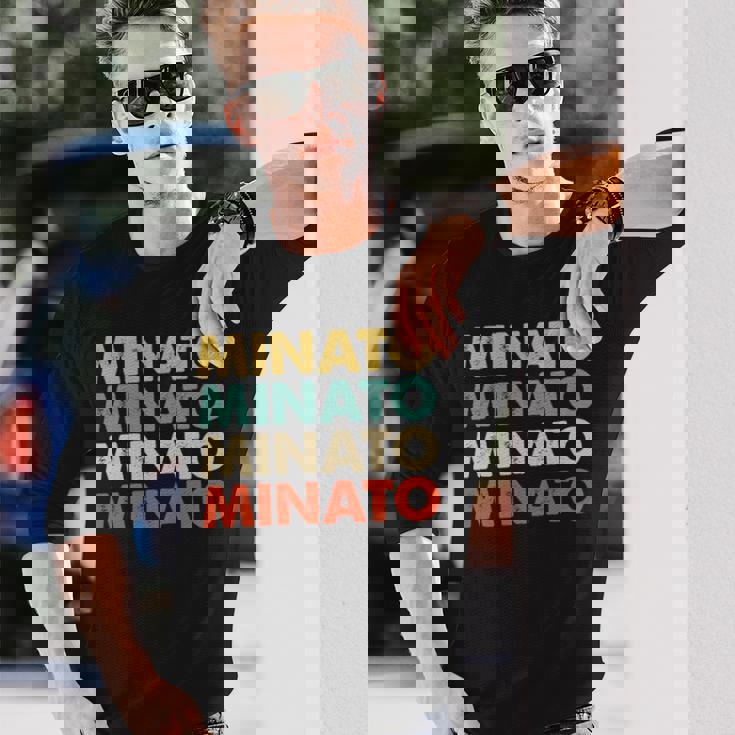 Minato 湊 長袖tシャツ 長袖Tシャツ 彼への贈り物