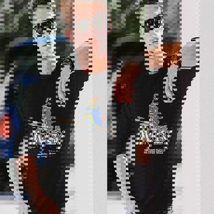 Myusy Wave Waiting 長袖Tシャツ 彼への贈り物