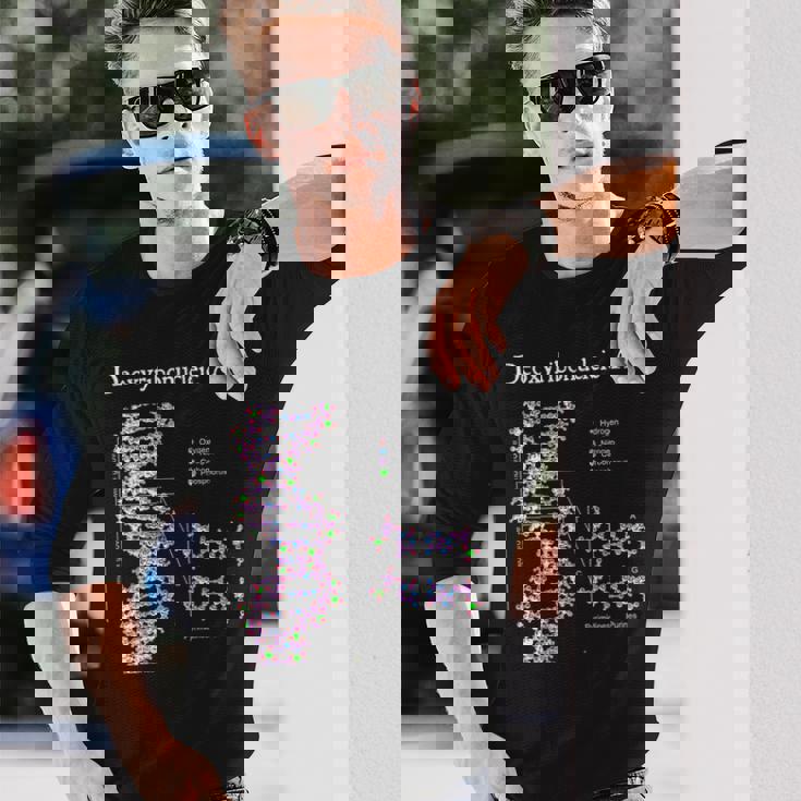 Nerdyintage Dna 遺伝学 化学 生物学 科学の先生 長袖Tシャツ 彼への贈り物