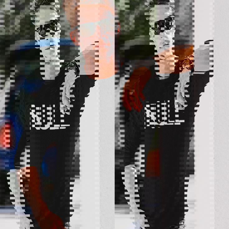 Null Computer サイエンスコード エラー ユーモア エンジニア 長袖Tシャツ 彼への贈り物