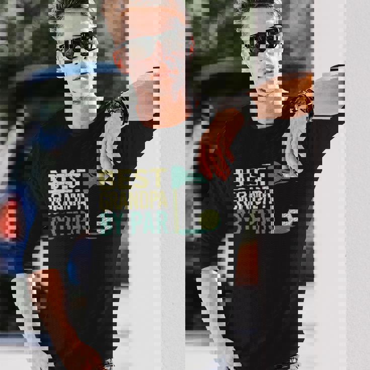 Par Golfports Best Grandpa 長袖Tシャツ 彼への贈り物