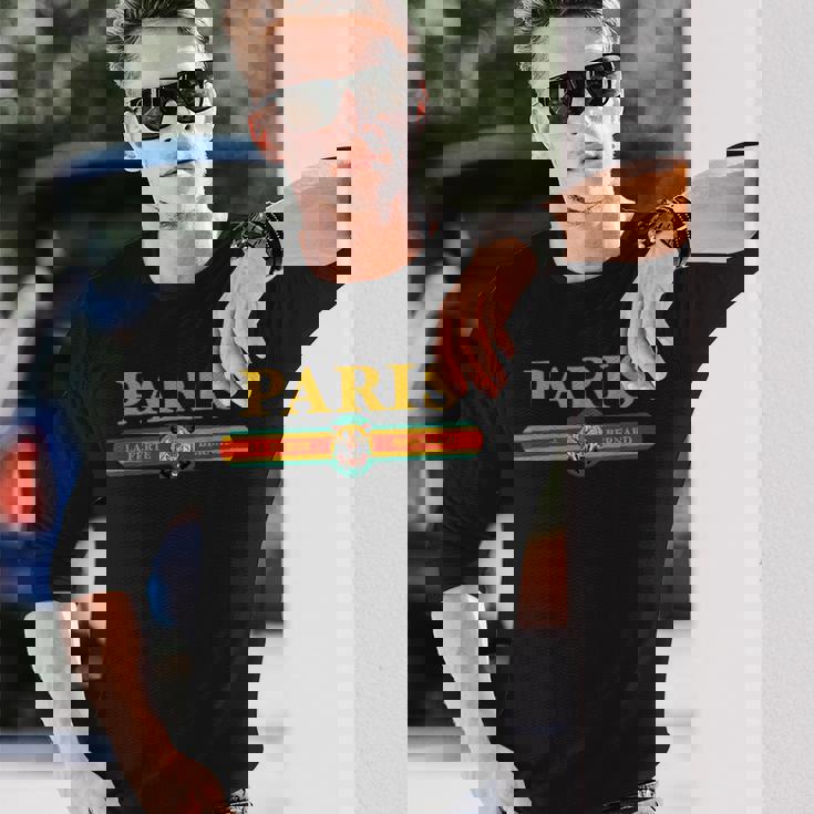 Paris Tiger Face Fashion 長袖Tシャツ 彼への贈り物