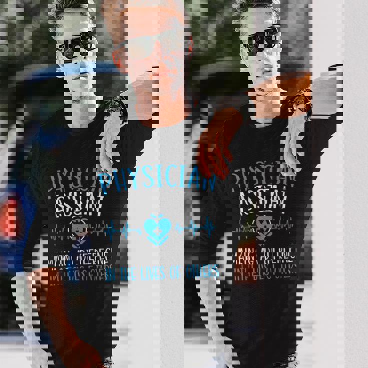 Pa医師アシスタントメディカルアソシエイト 長袖Tシャツ 彼への贈り物