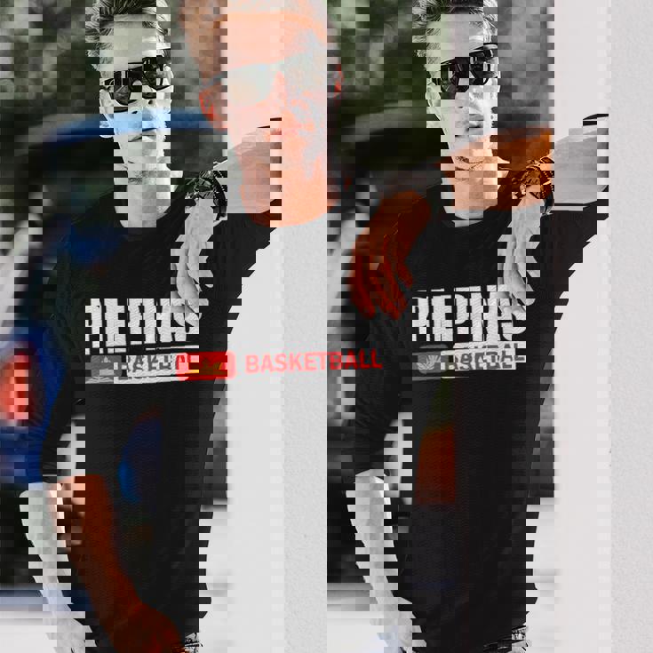 Pilipinas バスケットボール Gilas Philippines シャツ 長袖Tシャツ 彼への贈り物