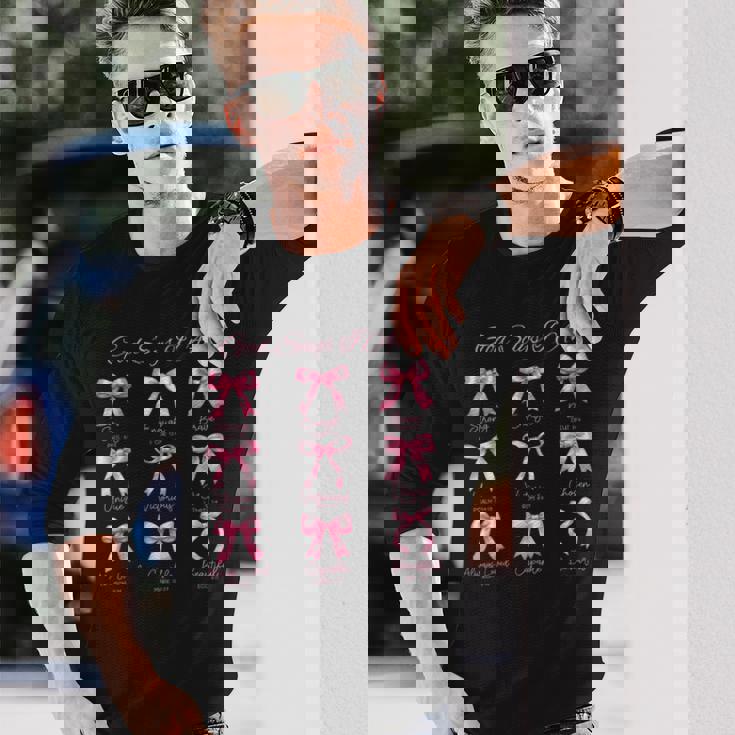 Pink Godays I Am Bibleerse コケットリボン 長袖Tシャツ 彼への贈り物