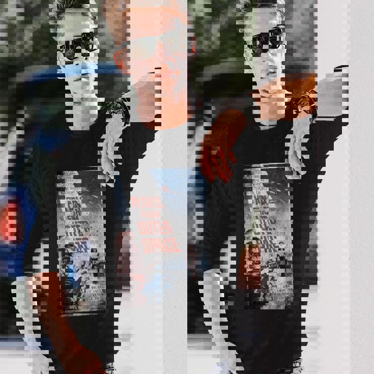 Plan 9 From Outerpace 映画ポスターシャツ ヴィンテージフィルムtシャツ 長袖Tシャツ 彼への贈り物