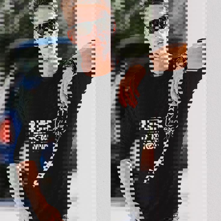 Pltr ギャングPltr ストック・トゥ・ザ・ムーン 長袖Tシャツ 彼への贈り物