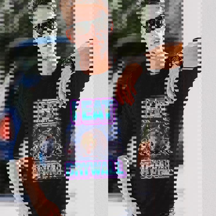 Possum I Eat Drywall 長袖Tシャツ 彼への贈り物