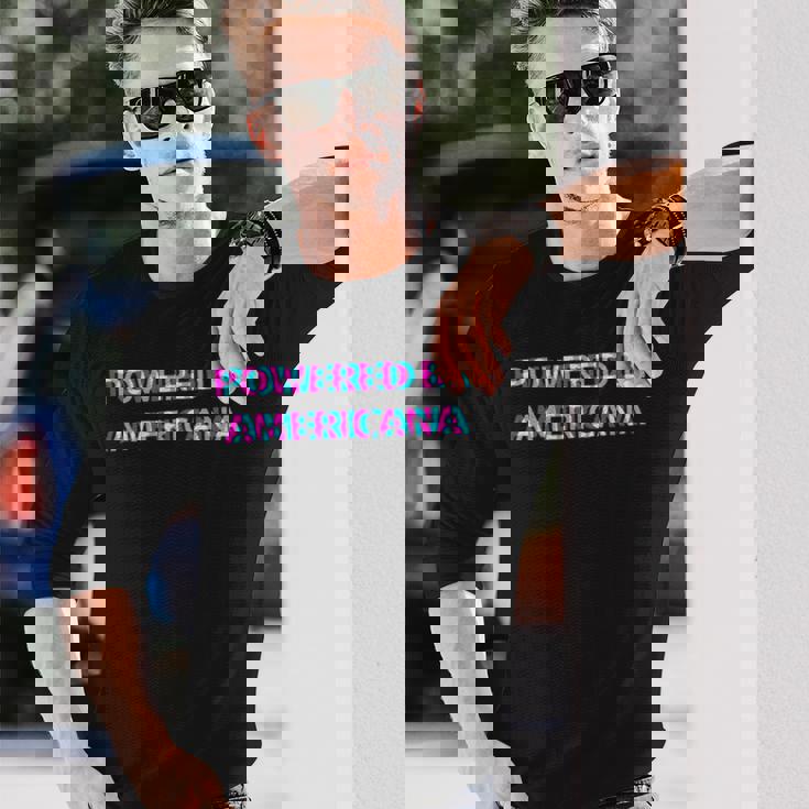 Powered By Americana Music Festival Outfit 長袖Tシャツ 彼への贈り物