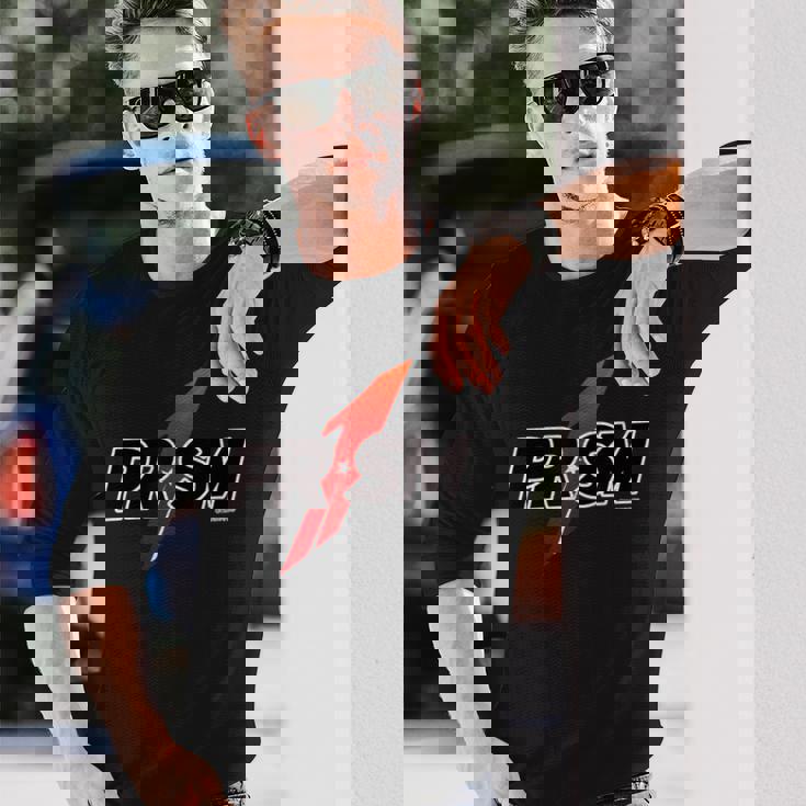 Prism1 ロゴ 長袖Tシャツ 彼への贈り物