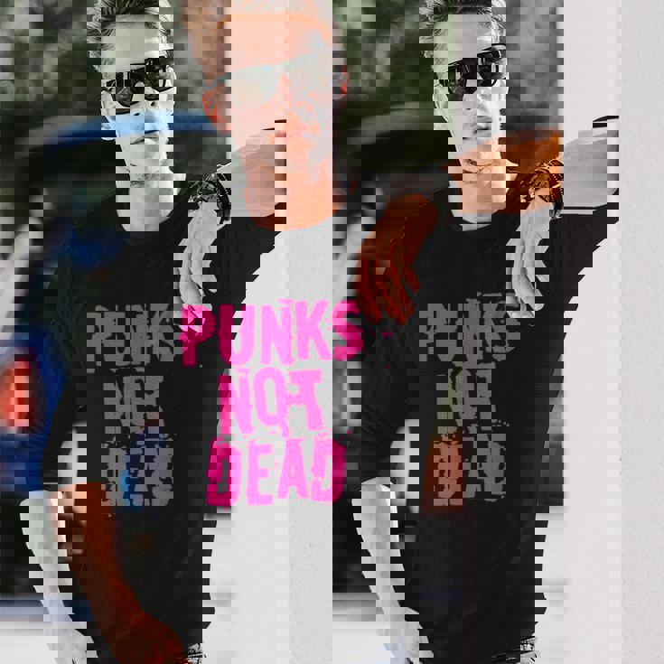 Punks Not Dead パンクズ・ノット・デッド 長袖Tシャツ 彼への贈り物