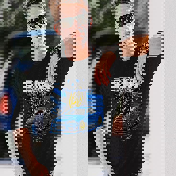 R34車 国産高性能車 ドリフトカー Gtr R34 長袖Tシャツ 彼への贈り物