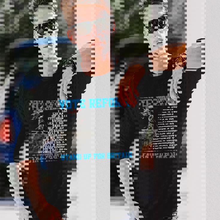 Reform Uk 商品 長袖Tシャツ 彼への贈り物