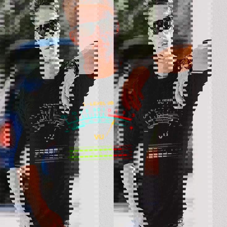 Retrou Meterintage Hi-Fi Audiotereo Musicound 長袖Tシャツ 彼への贈り物