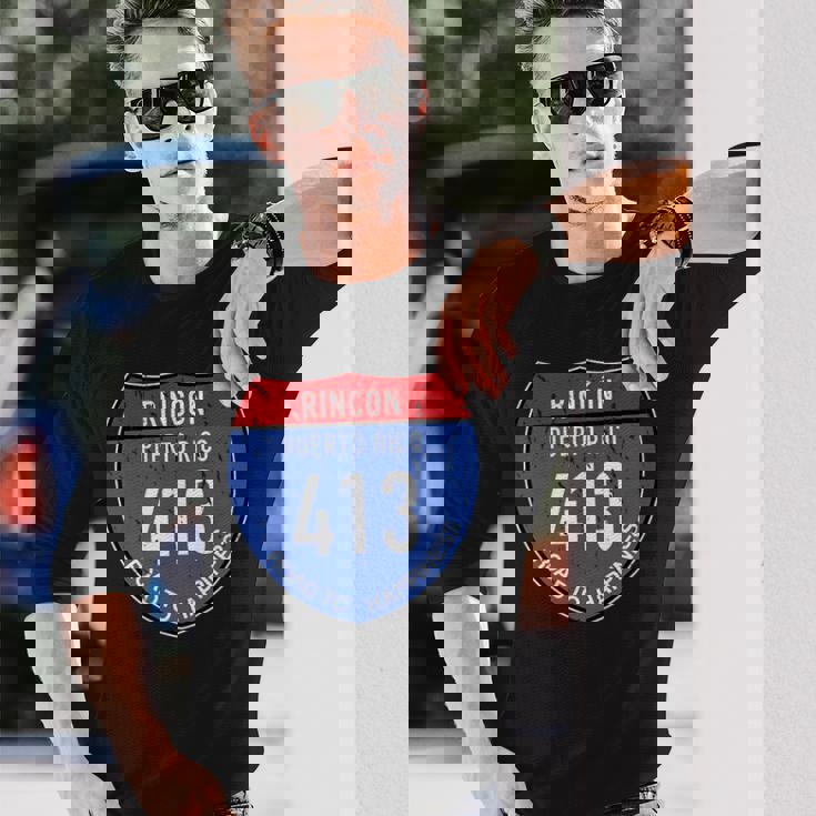 Rincón プエルトリコ 長袖Tシャツ 彼への贈り物