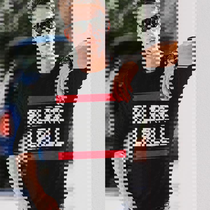 Rlrr Lrll シングルパラディドルドラム ルーディメント 長袖Tシャツ 彼への贈り物