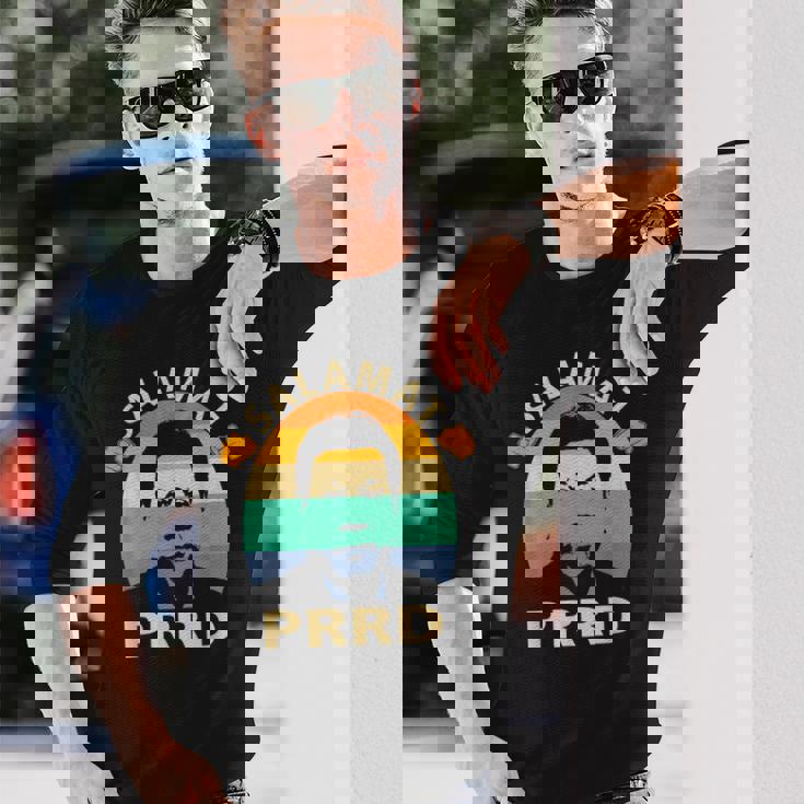 Salamat Prrd フィリピン ディゴン・ドゥテルテ大統領 ありがとう 長袖Tシャツ 彼への贈り物