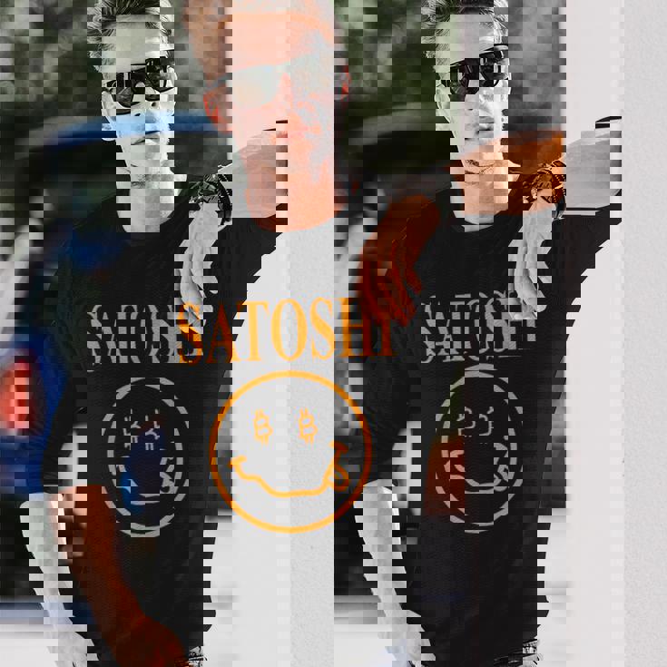 Satoshi Btc-Hodl ジャック 長袖Tシャツ 彼への贈り物