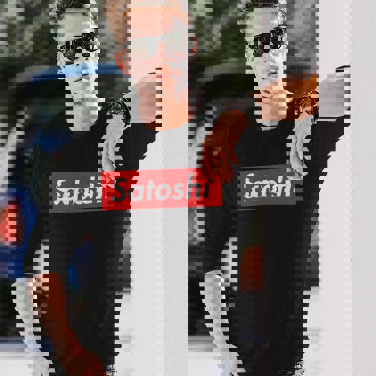 Satoshiupreme uper Meme 長袖Tシャツ 彼への贈り物
