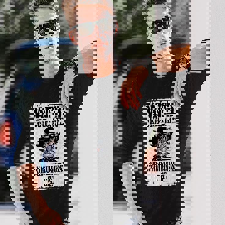 Schrodinger's Cat Wanted Physics シャツ 理科教師 長袖Tシャツ 彼への贈り物