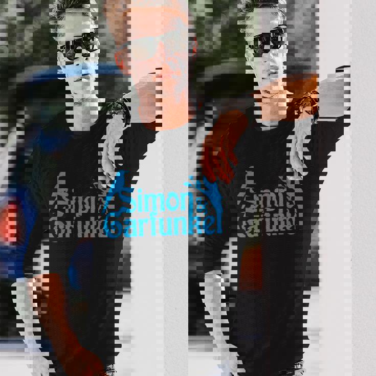 Simon & Garfunkel 鳥 長袖Tシャツ 彼への贈り物