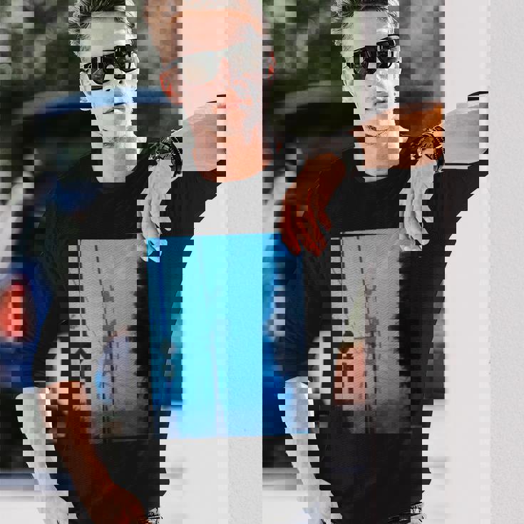 Siren Head サイレンヘッド クリーパスタホラー 長袖Tシャツ 彼への贈り物