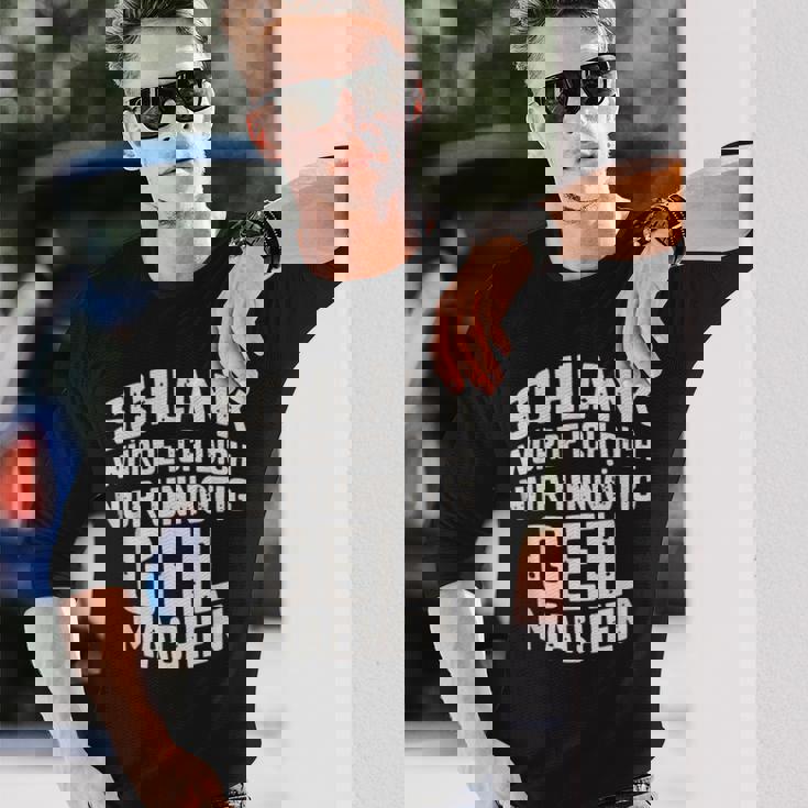 Slim Würde Ich Dich Nur Unnötig Geil Machen Langarmshirts Geschenke für Ihn