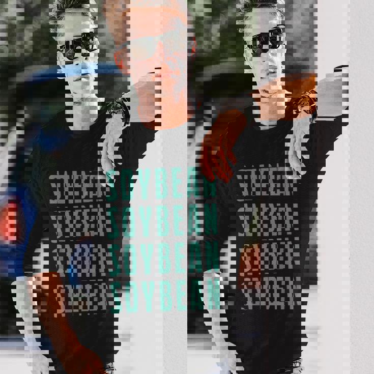 Soybeanoybeanoybeanoybean 長袖Tシャツ 彼への贈り物