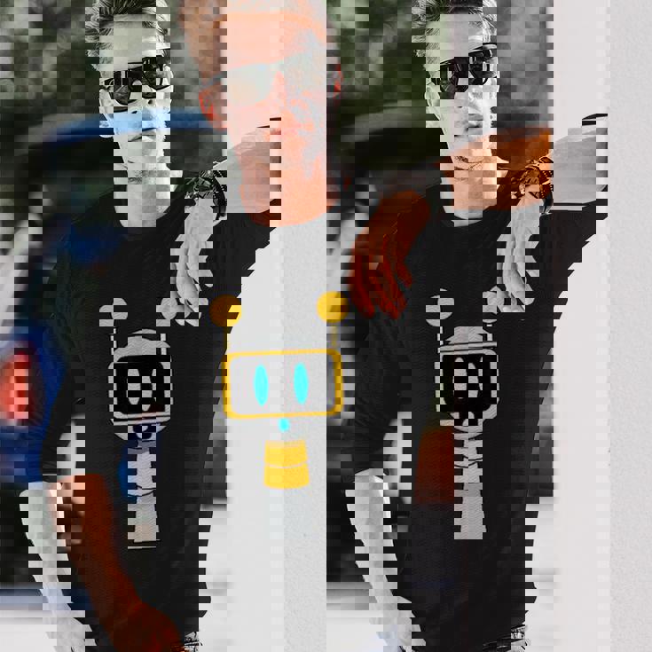 Sprunkiのmr Fun Bot 長袖Tシャツ 彼への贈り物