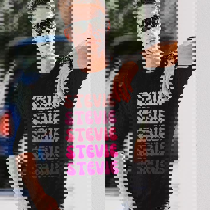 Stevie 長袖Tシャツ 彼への贈り物