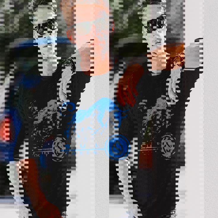 Suiコイン暗号ブルランhodlブロックチェーンで億万長者になる 長袖Tシャツ 彼への贈り物