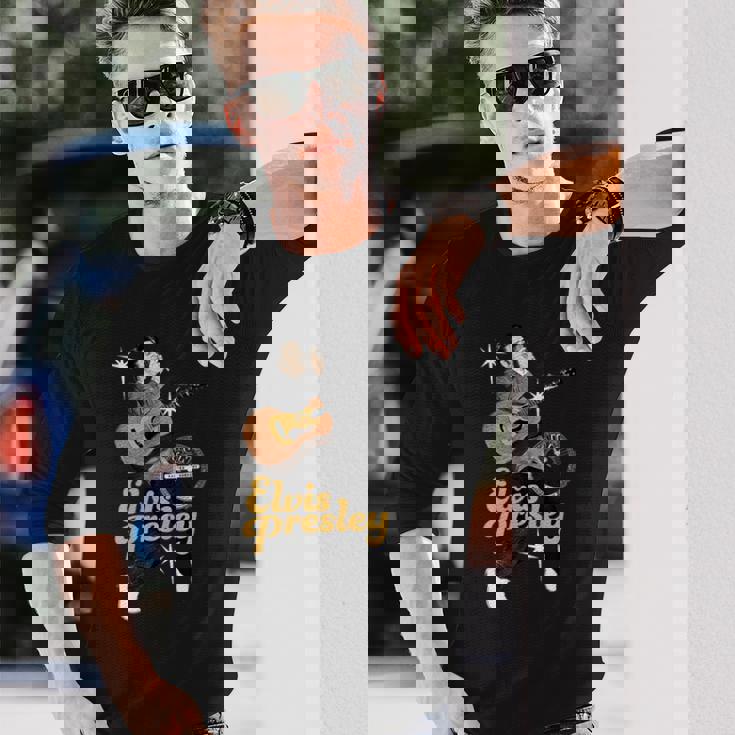 Sun Records X エルビス・プレスリー ダンシングウィズ・スターズ 長袖Tシャツ 彼への贈り物