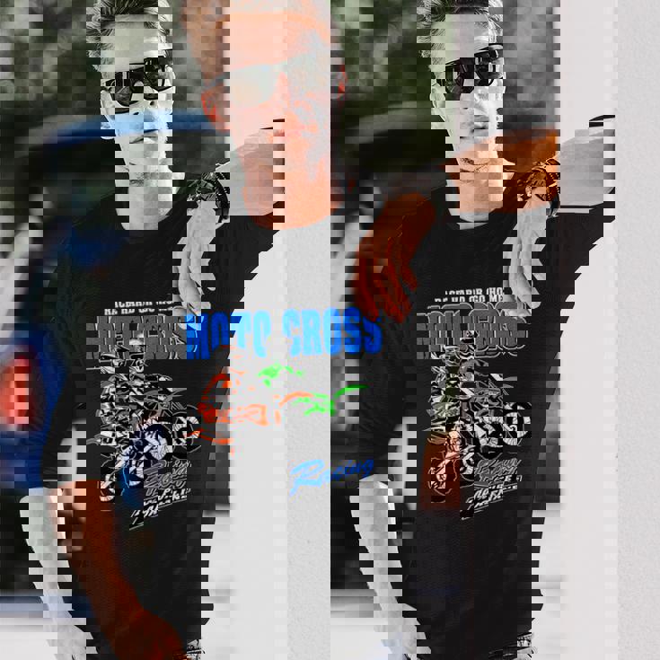 Supercross キッズ モトクロス 長袖Tシャツ 彼への贈り物