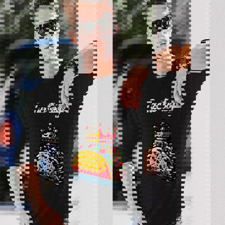 Taco Kings レストラン服 長袖Tシャツ 彼への贈り物