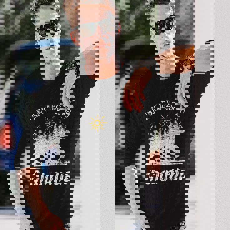 Take Me Back To Colombia ビンテージ コロンビア バケーション 長袖Tシャツ 彼への贈り物