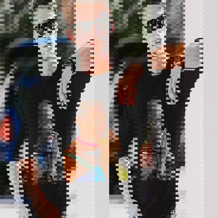 Thich Minh Tue ベトナム仏陀 長袖Tシャツ 彼への贈り物