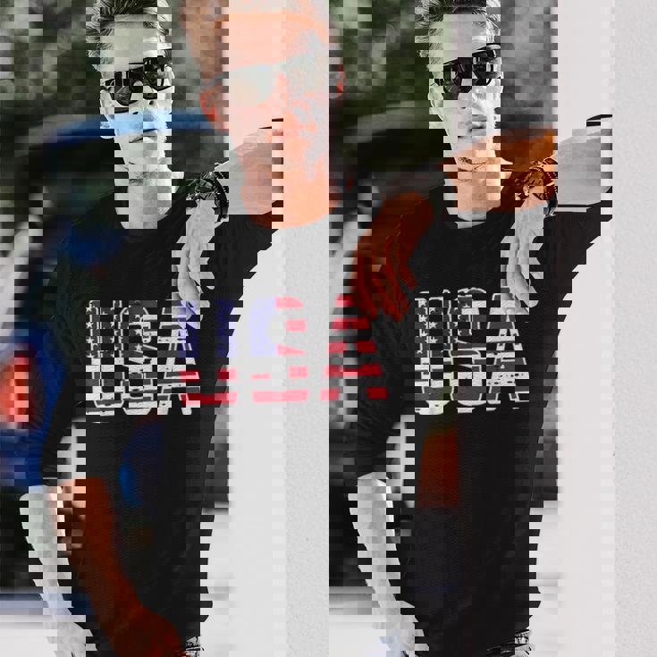 Usa アメリカ サッカー メンズ レディース キッズ ボーイズ ガールズ 長袖Tシャツ 彼への贈り物