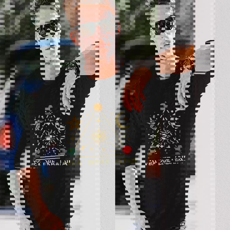 Vega Deneb Altair 夏の三角形の星座 星座 長袖Tシャツ 彼への贈り物