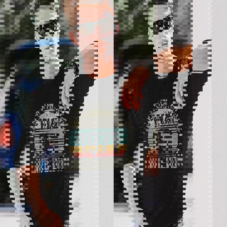 Vintage 1971For Retro 1971 Birthday 長袖Tシャツ 彼への贈り物