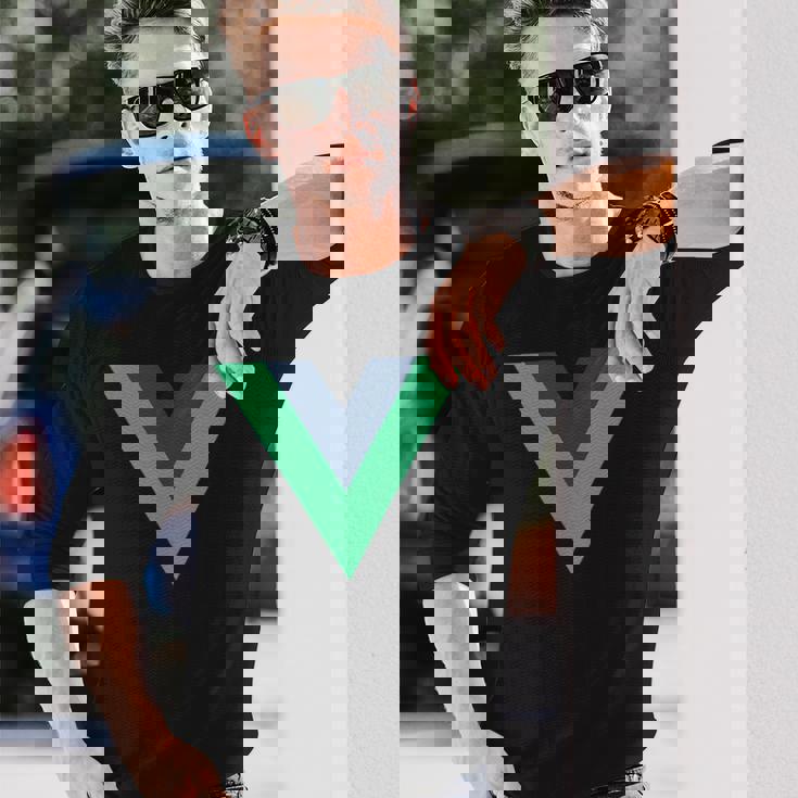 VuejsueJs 長袖Tシャツ 彼への贈り物