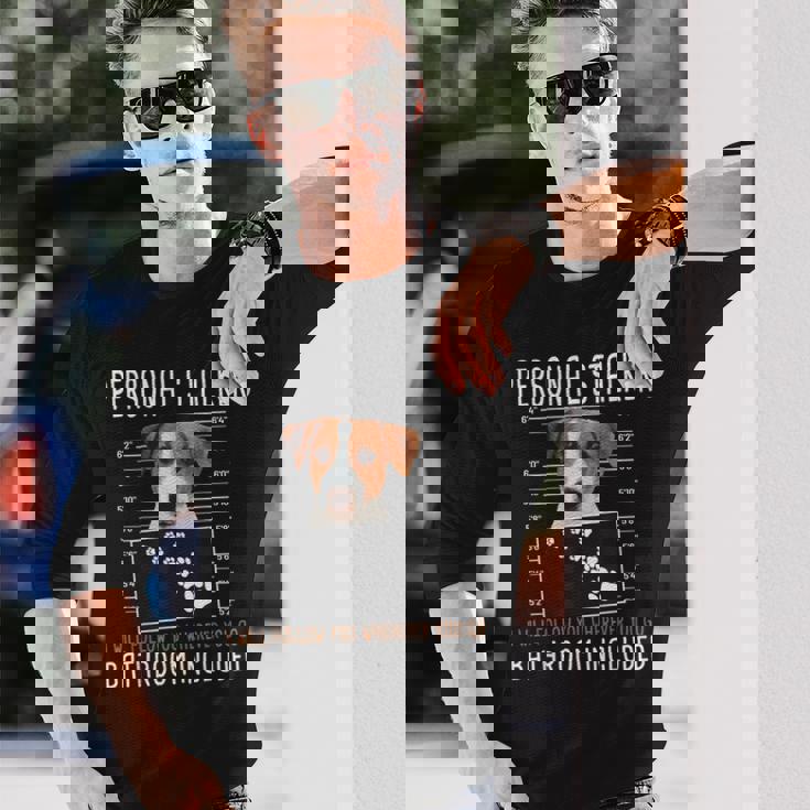 I Will Follow You Wherever You Go ジャック・ラッセル・テリア 長袖Tシャツ 彼への贈り物