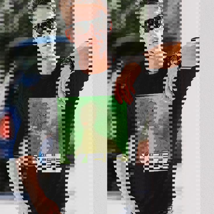 Yee 恐竜 長袖Tシャツ 彼への贈り物