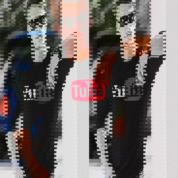 Youtuba マーチングバンドシャツ キャンプ チューバ ペップラリー ファニーメンバー 長袖Tシャツ 彼への贈り物