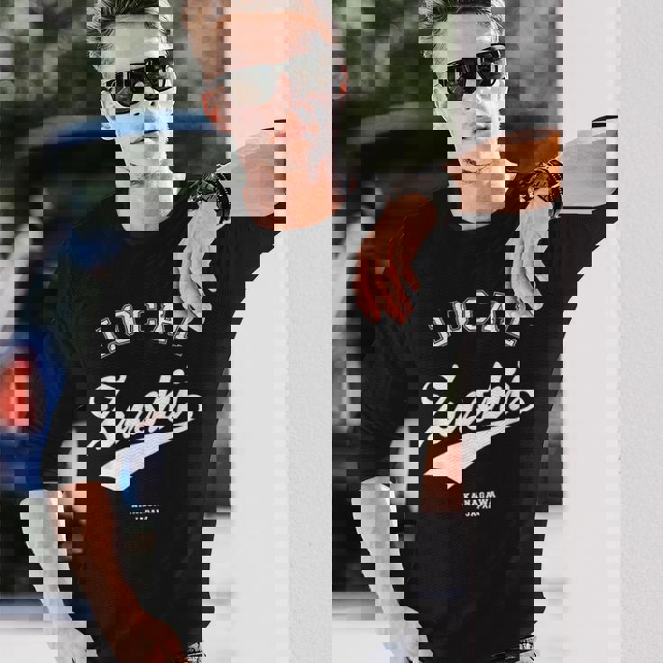 Zushi Local 逗子市ローカル 故郷 長袖Tシャツ 彼への贈り物