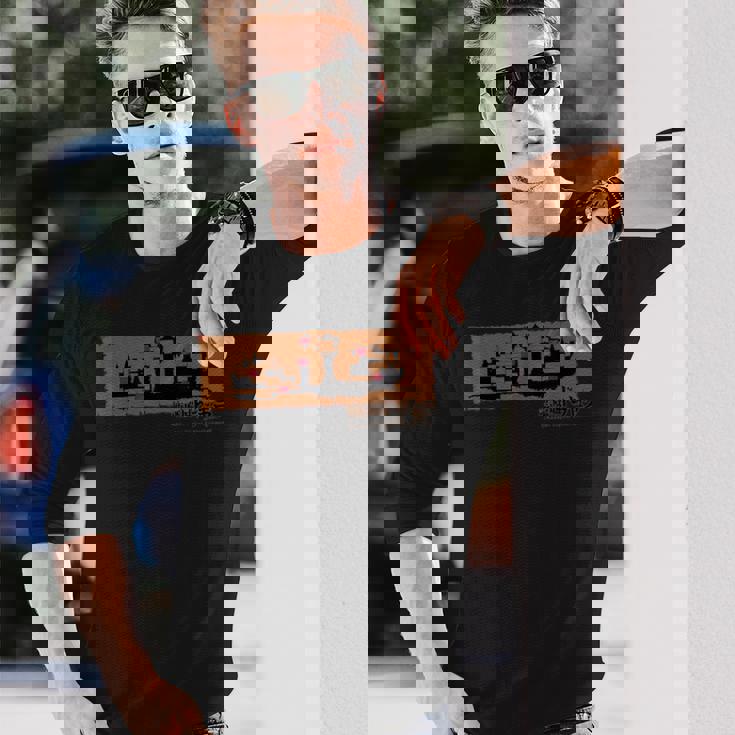 「悪魔城ドラキュラ」ステージマップ 長袖Tシャツ 彼への贈り物