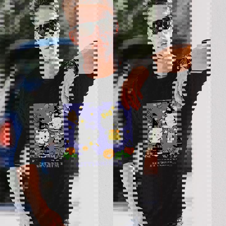 【ハロウィン特集】Usデザイン ハローキティ ミミィと一緒 長袖Tシャツ 彼への贈り物